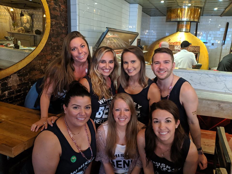 Bachelorette Party Pub Crawl – Thumbnail Image a group of people posing for the camera